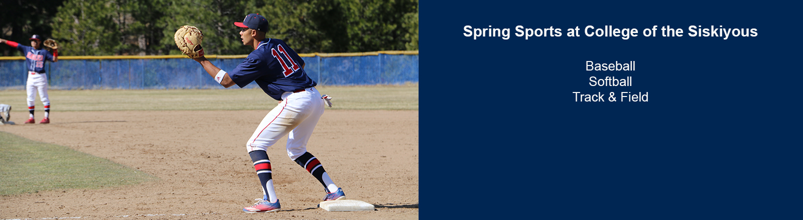 Spring Sports at College of the Siskiyous - Baseball, Softball, Track and Field