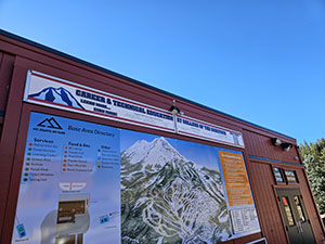 Mt. Shasta Ski Park Sign