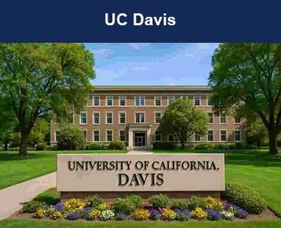 University of California Davis Sign