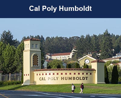 Cal Poly Humboldt Sign