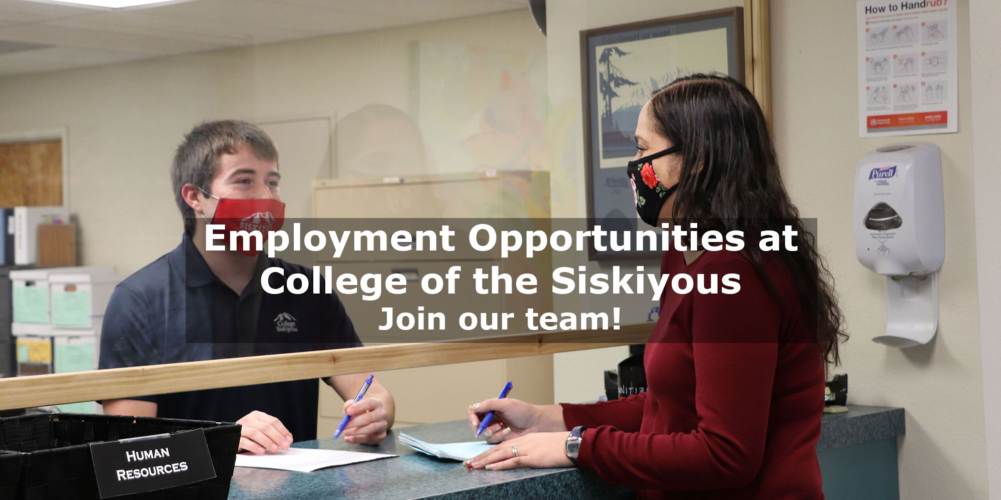 Employment Opportunities at College of the Siskiyous. Join our team!