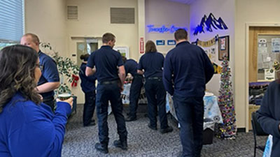 Student Support Programs Cookies & Counselor with students