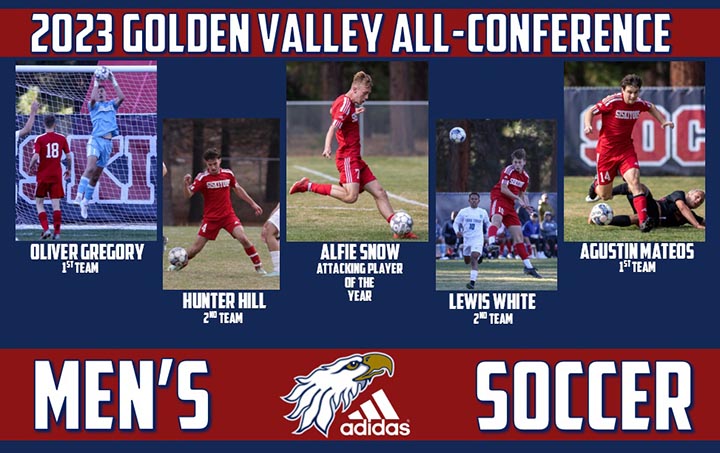 Men's Soccer 2023 Golden Valley All-Conference