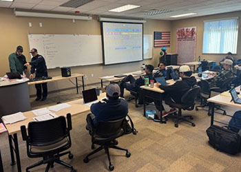 Fire Students in Classroom