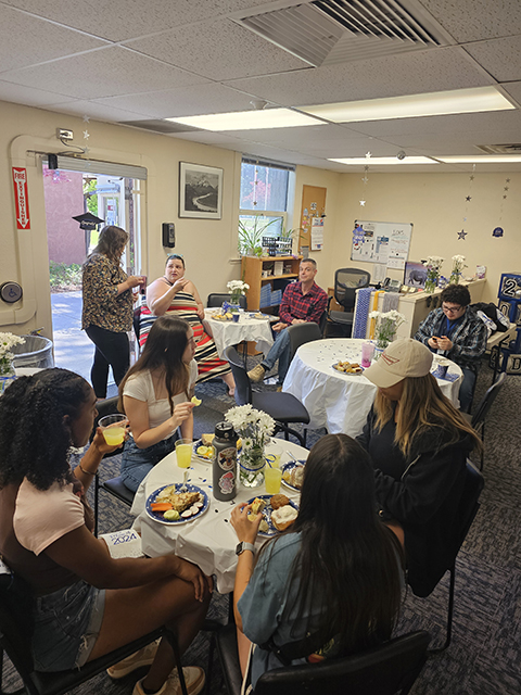 EOPS, CalWORKs, and Veterants graduation brunch
